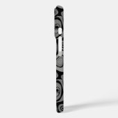 緑、抽象芸術、レトロ Case-Mate iPhoneケース (裏面 / 左)