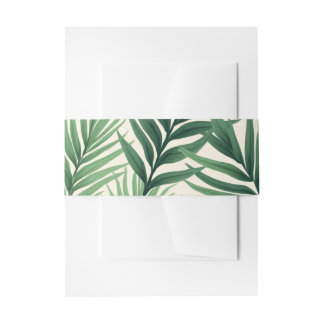 緑 招待状ベリーバンド