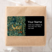 緑、森の動物は緑のフローラ ラベル (インサイチュ)