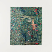 緑，森林動物群，緑のフローラ タペストリー (正面)