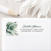 緑 – 水分結婚色 ラベル (インサイチュ)