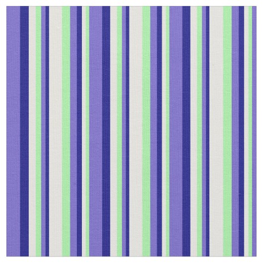 緑、淡いシアン、青と石板の青のパターン ファブリック (クローズアップ)