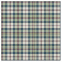 緑、濃紺およびクリームの格子縞