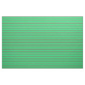 緑、灰色、および濃い赤の色のパターン ファブリック (ヤード)