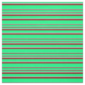 緑、灰色、および濃い赤の色のパターン ファブリック (見本)