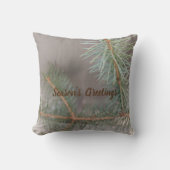 緑（灰色） クッション (正面)