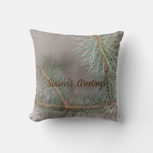 緑（灰色） クッション (正面)