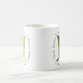 緑，環境を考える，緑，緑を愛 コーヒーマグカップ (中央)
