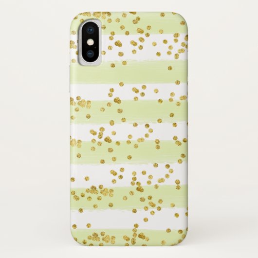 緑、白いケース – メイトかろうじてiPhone Xケース Case-Mate iPhoneケース (裏面)
