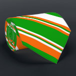 緑、白、オレンジストライプ色 ネクタイ<br><div class="desc">緑、白、オレンジのストライプ兄弟姉妹のネックタイと私はアイルランドの祖先を示すDNAテストを受けた。この緑はっきりした色、白とオレンジ色の斜めストライプのネックタイは、アイルランドにうなずいている。男性素晴らしギフト品。マッチングのギフト包装が利用可能！著者： celeste@khoncepts.com</div>