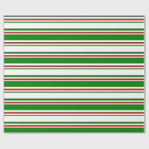 緑、白、赤のクリスマスをテーマにした線