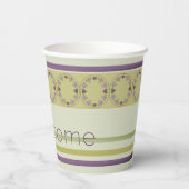 緑（紫） 紙コップ (裏面)