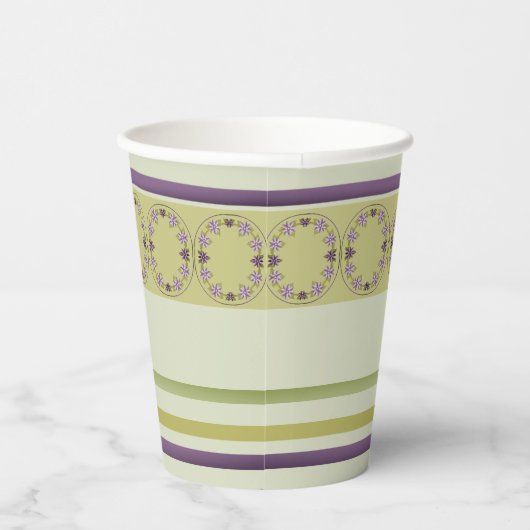 緑（紫） 紙コップ (右)