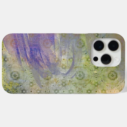 緑（紫） Case-Mate iPhoneケース (裏面 (横))