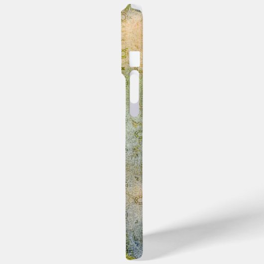 緑(紫) Case-Mate iPhoneケース (裏面 / 左)