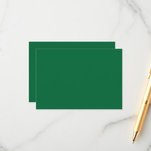 緑，紺色，水色，電気ブルー，フォント エンクロージャーカード (正面/裏面インサイチュ)