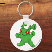 緑（緑） キーホルダー (正面)