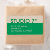 緑 – 自然系列 ラベル (インサイチュ)