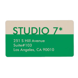 緑 – 自然系列 ラベル