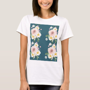 緑(花) Tシャツ