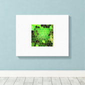緑（草） キャンバスプリント (インサイチュ (ウッドフロア))