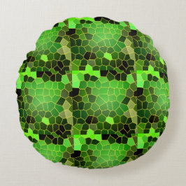 緑（草） ラウンドクッション