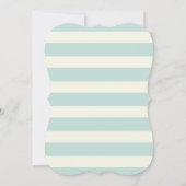 緑、赤、オレンジのホットエアバルーン 招待状 (裏面)