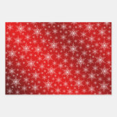 緑，赤，金ゴールド，クリスマス+紙, winter+patte, mer ラッピングペーパーシート (正面2)
