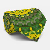 緑、赤、黄色 ネクタイ (ロール)