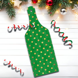 緑(金ゴールドグリッター点) カッティングボード