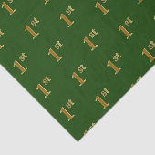 緑、金ゴールドフェイク1番目(最初)のイベントティッシュペーパー 薄葉紙 (詳細)