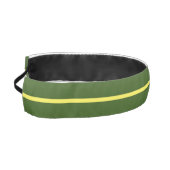 緑(黄色ストライプ)、シンプル、かわいらし アスレチックヘッドバンド (左)