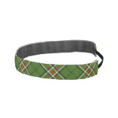 緑、黒、赤と白タータンチェック アスレチックヘッドバンド (右)