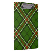 緑、黒、赤と白タータンチェック クリップボード (右)