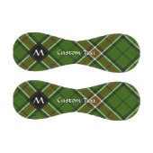 緑、黒、赤と白タータンチェック 野球ボール (パネル)