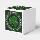 緑/黒Shamrock St Patrick's Day Thunder_Cove フェイバーボックス (裏面サイド)