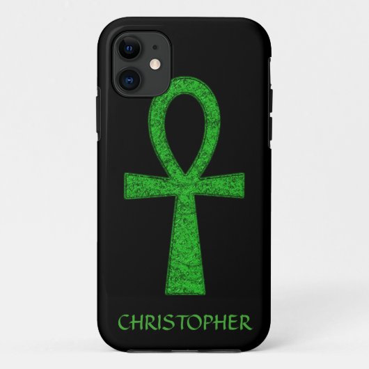 緑Ankh iPhone 5ケース Case-Mate iPhoneケース (裏面)