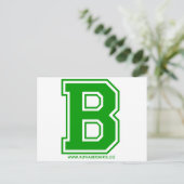 緑B ポストカード (スタンド正面)