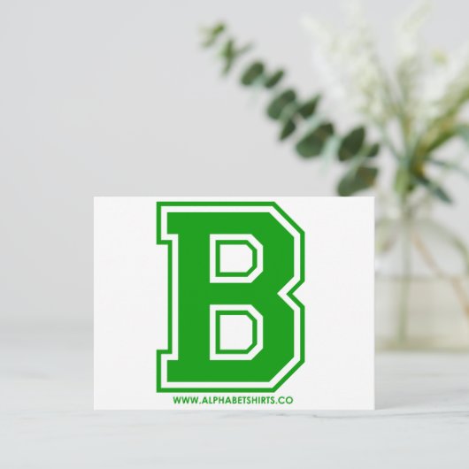 緑B ポストカード (スタンド正面)