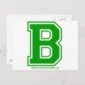 緑B ポストカード (正面/裏面)