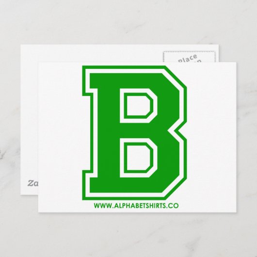 緑B ポストカード (正面/裏面)