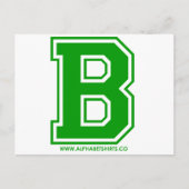 緑B ポストカード (正面)