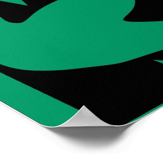 緑Mバイト ポスター (角)