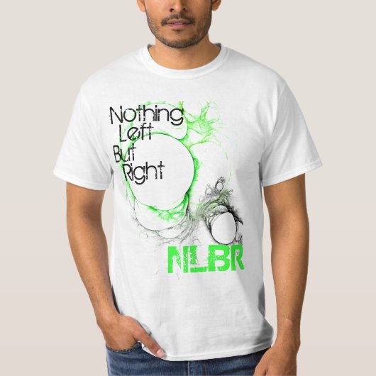 緑NLBRのワイシャツ Tシャツ (正面)