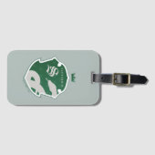 緑SLYTHERIN™縁付きクラウン ラゲッジタグ (正面横)