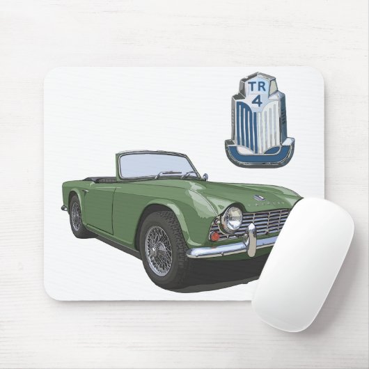 緑TR4 マウスパッド (マウス)
