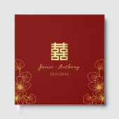 線さくらんぼ中国のの結婚花の二重習氏 ゲストブック (正面)