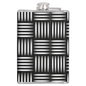 線とアートの交差 フラスク (裏面)