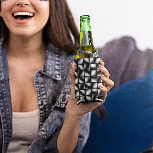 線とアートの交差 缶クーラー