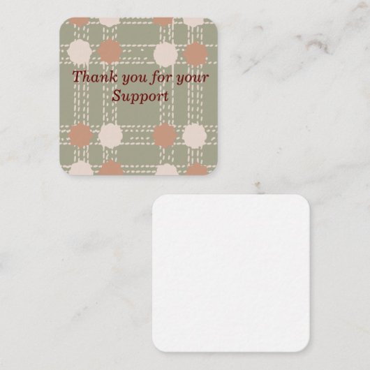 線と円のパターン注記カード ノートカード (正面/裏面)